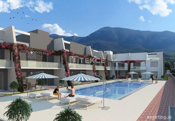 Centrally Located Apartments in a Complex with Pool in Girne