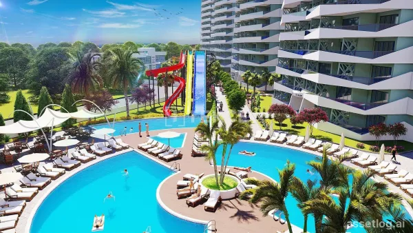 Real Estate with Sea View in North Cyprus İskele