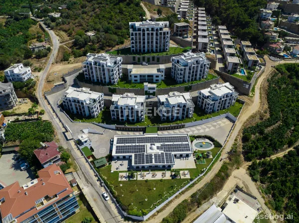 Andalucian-Style Apartments in a Calm Area in Alanya