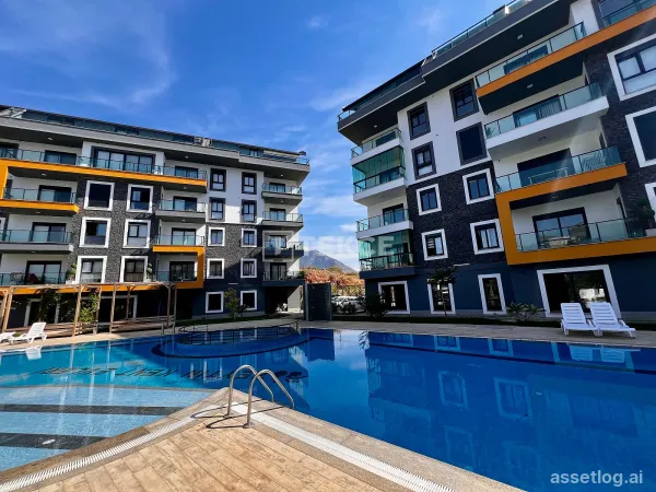 Elegant Flats in a New Complex Near the Sea in Alanya