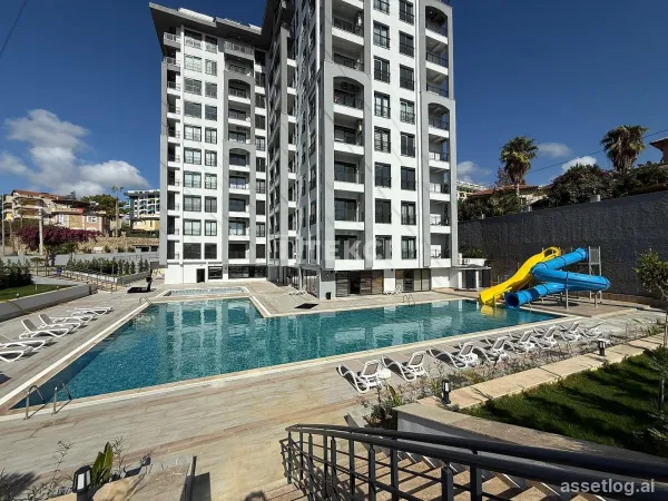 Properties in a Complex with Water Park in Avsallar Alanya
