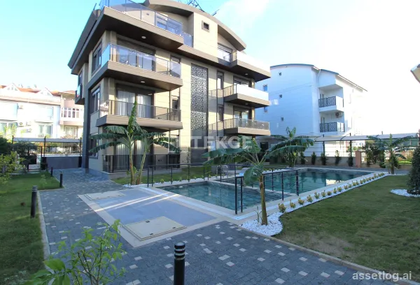 Properties in a Residential Complex with Pool in Antalya Belek
