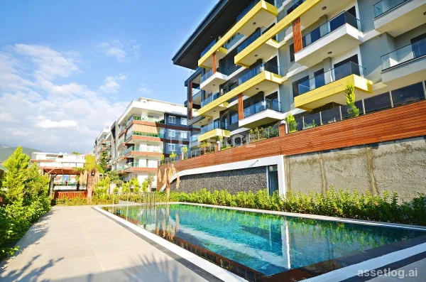 Flats near the Beach and Dim Çayı in Alanya Kestel