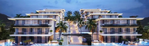 Stylish Houses with Pool in a Tranquil Area in Alanya Oba