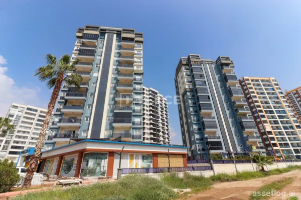 Apartments with Large Usage Spaces in Erdemli Mersin