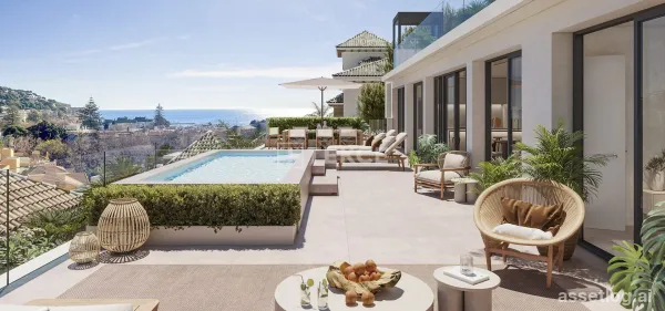 Properties in the Prestigious Area Near the Sea in Málaga