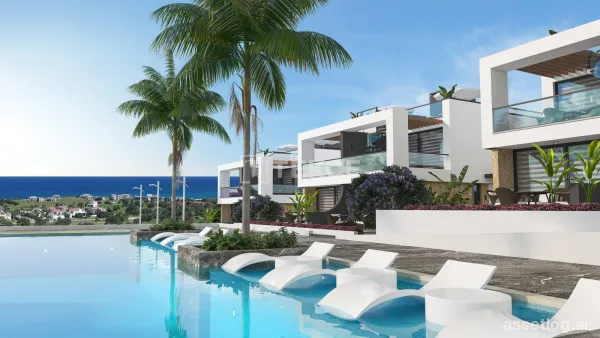 Properties with Sea and Mountain Views in North Cyprus Tatlısu