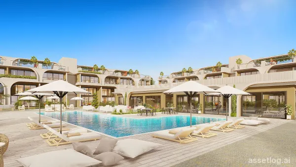 Apartments with Communal Swimming Pool in Bahçeli Girne