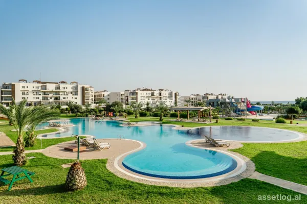 Apartments in a Complex with Private Beach in North Cyprus