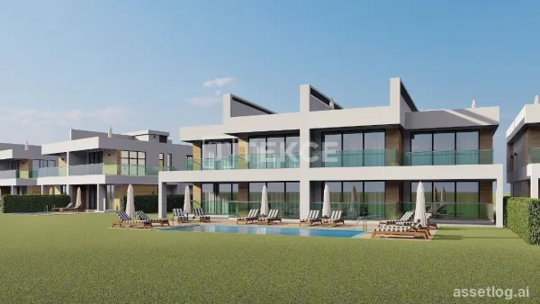 Sea and Mountain View Villas in North Cyprus İskele