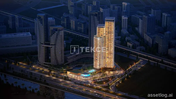 Apartmány v komplexu s výhledem na moře a bezpečností v İzmir Konak