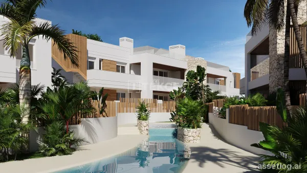 Moderní apartmány v pěší vzdálenosti od pláže v Mar de Pulpi
