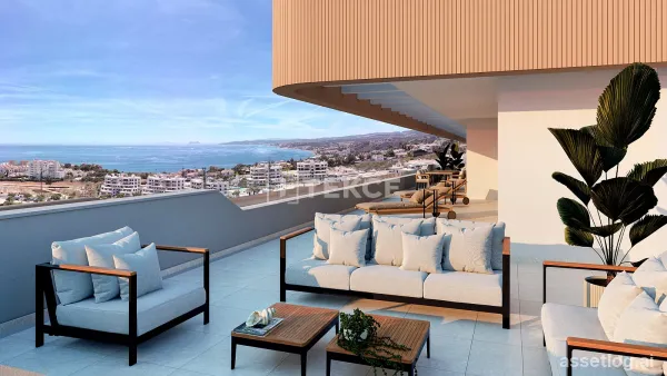 Superb View Apartments with Sleek Lines in Estepona Málaga