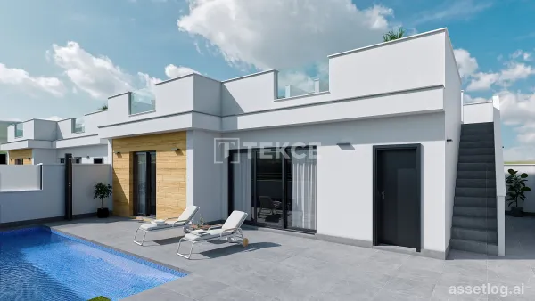 Elegant Villas Near the Golf Course in Roldan Murcia