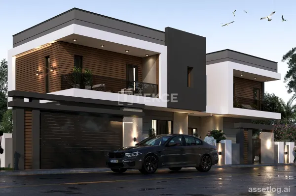 Detached Villa with a Pool and Terrace in Antalya Döşemealtı