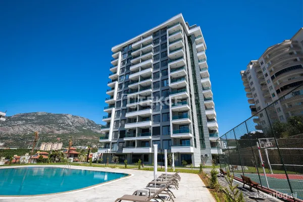 Stylish Apartments in a Rich Featured Complex in Alanya