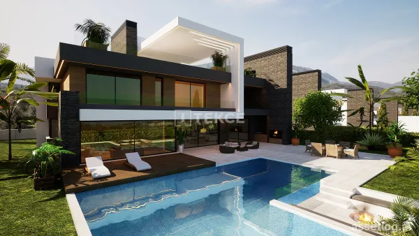 Villas in Alsancak North Cyprus within a Residential Complex