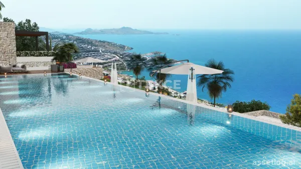 Detached Villas with Impressive Views of Bodrum Yalıkavak