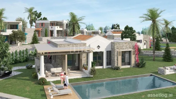 Nature and Sea-View Villas with Private Pools in Bodrum Gümüşlük