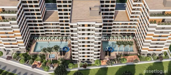 Nature View Flats in a New Project in Erdemli Mersin