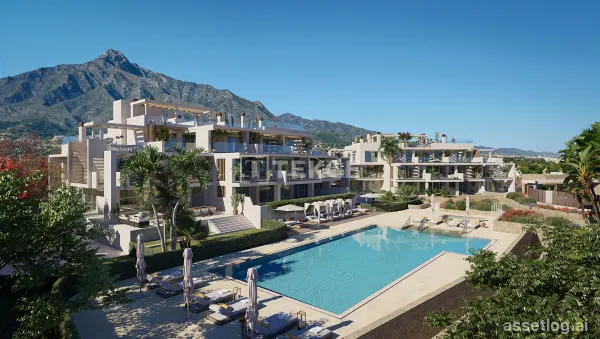 High-End Apartments Avant-Garde Design Complex in Marbella