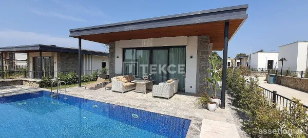 Houses in a Complex with Private Beach in Bodrum Turkey