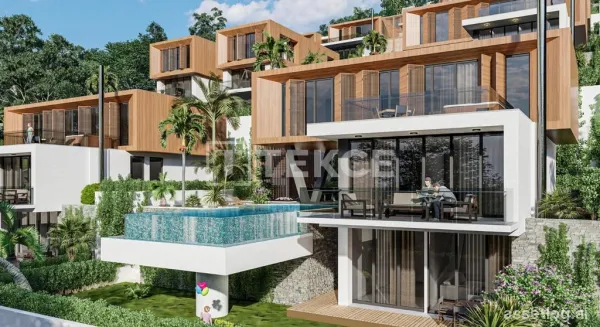 Detached Villas with Private Pools and Gardens in Alanya Antalya