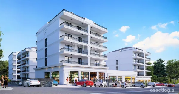 Stylish City View Flats in a Complex with Pool in Bursa