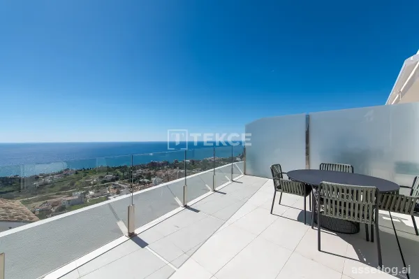 Sea View Flats with Top Quality Design in Benalmádena Málaga