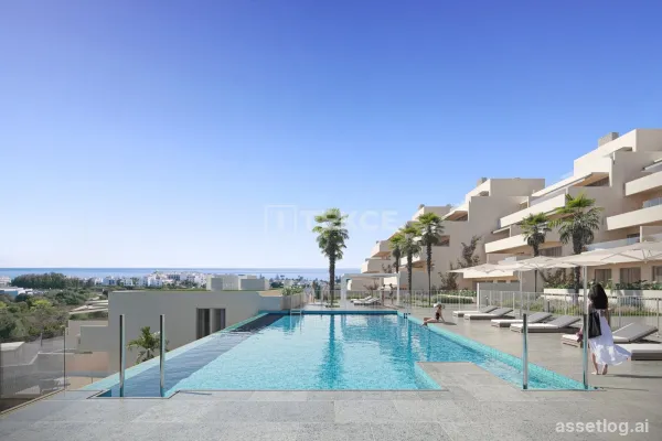 Newly-Built Sea View Apartments in a Chic Complex in Estepona