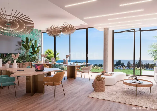 Nature Friendly Townhouses with Sea and Golf View in Mijas