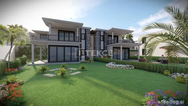 Flats with Smart Home Systems in a Complex in Bodrum Muğla