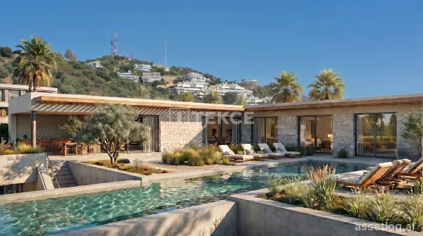 Duplex Detached Villa with Panoramic Sea View in Marbella