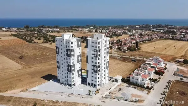 Apartments in Complex with Swimming Pool in Gazimagusa Iskele