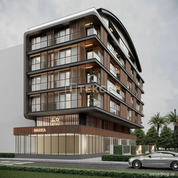 Byty v centru Antalya Muratpaşa