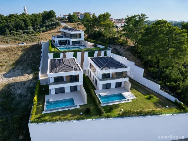 Villa with Mountain and Nature Views in Manavgat Antalya