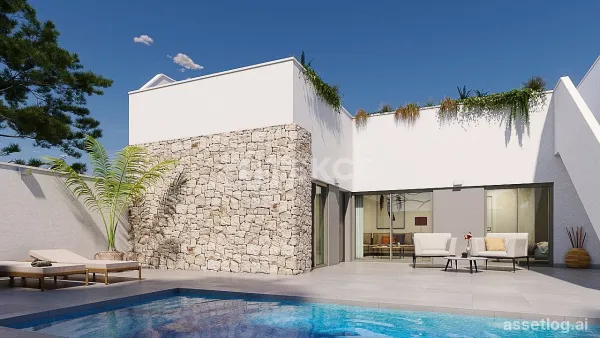 Elegante Bungalows mit privatem Pool in Pilar de la Horadada