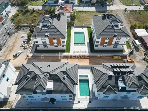 2-Zimmer-Wohnung möbliert mit Pool in Dalaman
