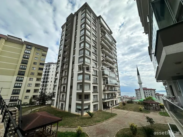 Maisonette-Wohnung in Şehri Seyir Evleri in Kaşüstü, Trabzon