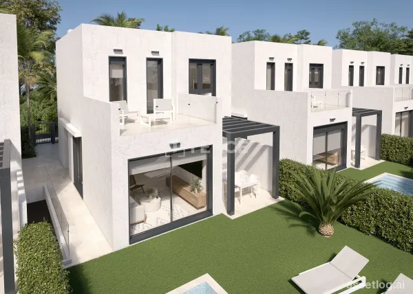 Neubau Villen mit privatem Pool in Santa Rosalia Torre-Pacheco