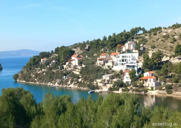 Brač, stavební pozemek na prodej