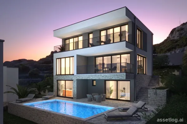 Pelješac, vily na prodej, 1.399.000 € - 1.449.000 €