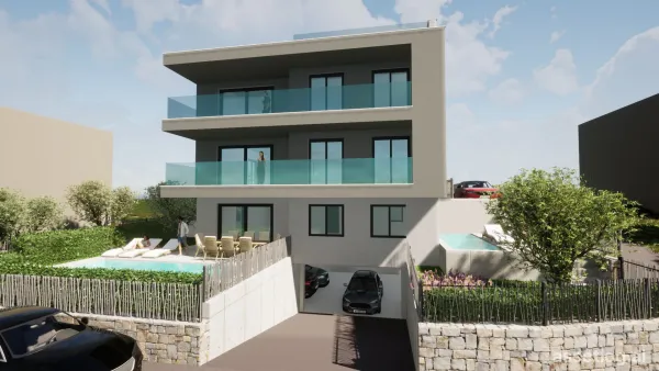 Trogir/Čiovo, apartmány na prodej, 520.000 € - 620.000 €