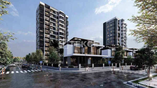 Neue 2-Schlafzimmer-Wohnungen in Mezitli, Mersin