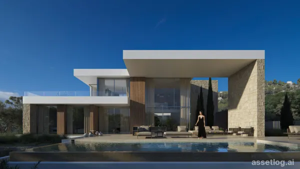 Villa provided with 4 Bedrooms and 4 Bathrooms, no swimming pool and