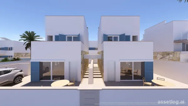 Terraced villa provided with 3 Bedrooms and 2 Bathrooms, no swimming pool and
