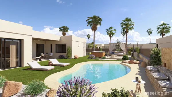 Villa mit 3 Schlafzimmern und 3 Bädern, Gemeinschaftspool und Tiefgarage in Murcia