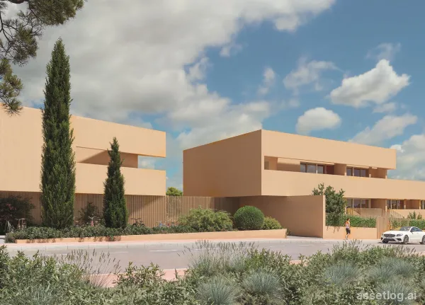 Apartments - solarium provided with 2 Bedrooms and 2 Bathrooms, communal swimming pool and underground parking space
