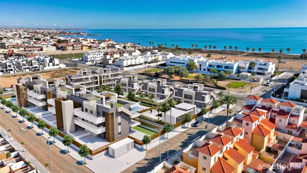 3-Zimmer-Apartment mit Garten und 2 Badezimmern in Pilar de la Horadada