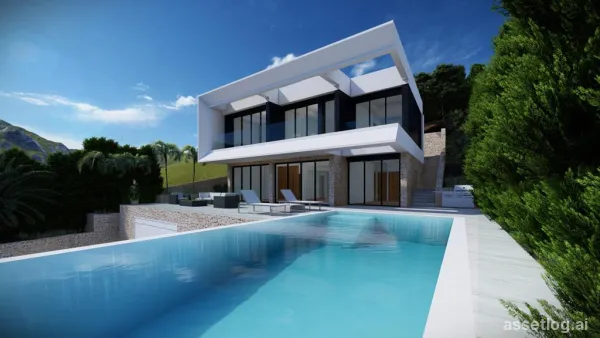 Luxusvilla mit 4 Schlafzimmern und 5 Badezimmern in Altea mit Meerblick